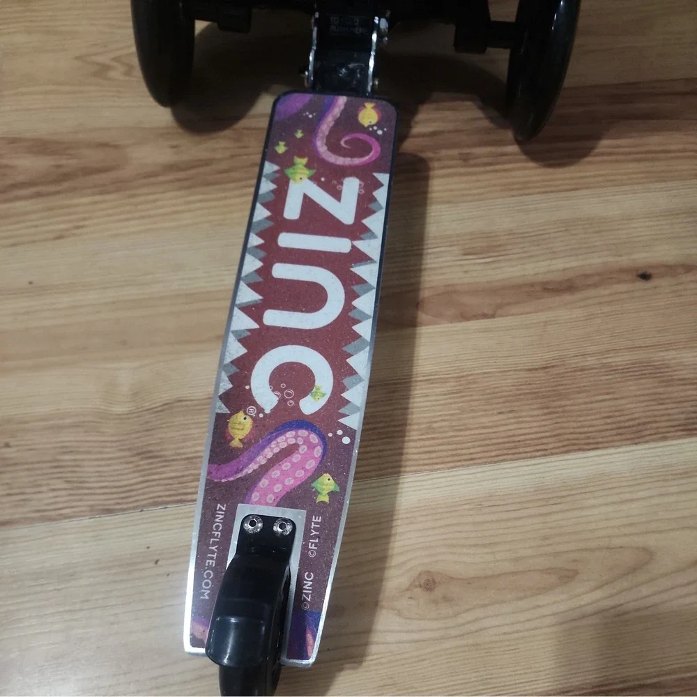 Zinc Flyte Shark Scooter Suitcase Children's Luggage carrying on vacation travel